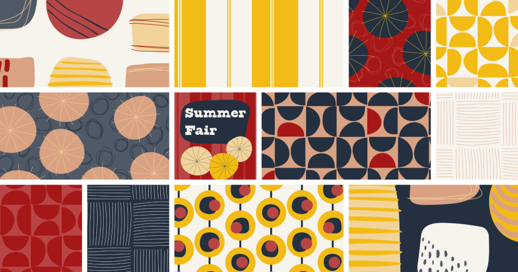 Elissa Willms summer fair pattern line