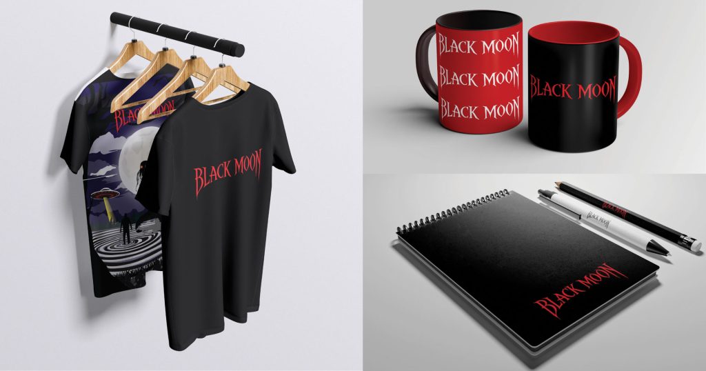 Merchandising Black Moon Magazine